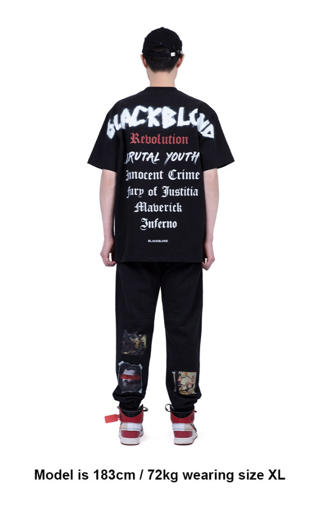 ブラックブロンド(BLACKBLOND) BBD History T-Shirt (Black)