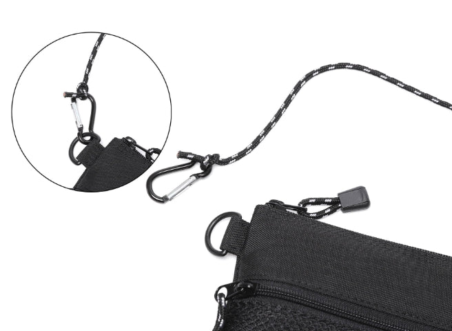 オルモストブルー(Almost Blue) SOUND LOGO SACOCHE BAG