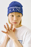 オルモストブルー(Almost Blue) SOUND LOGO BEANIE