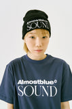 オルモストブルー(Almost Blue) SOUND LOGO BEANIE