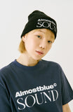 オルモストブルー(Almost Blue) SOUND LOGO BEANIE