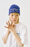 オルモストブルー(Almost Blue) SOUND LOGO BEANIE