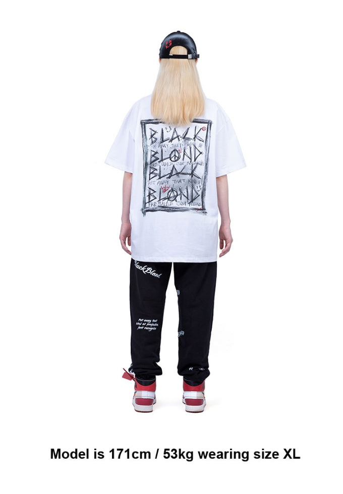 ブラックブロンド(BLACKBLOND) BBD Disorder T-Shirt (White)