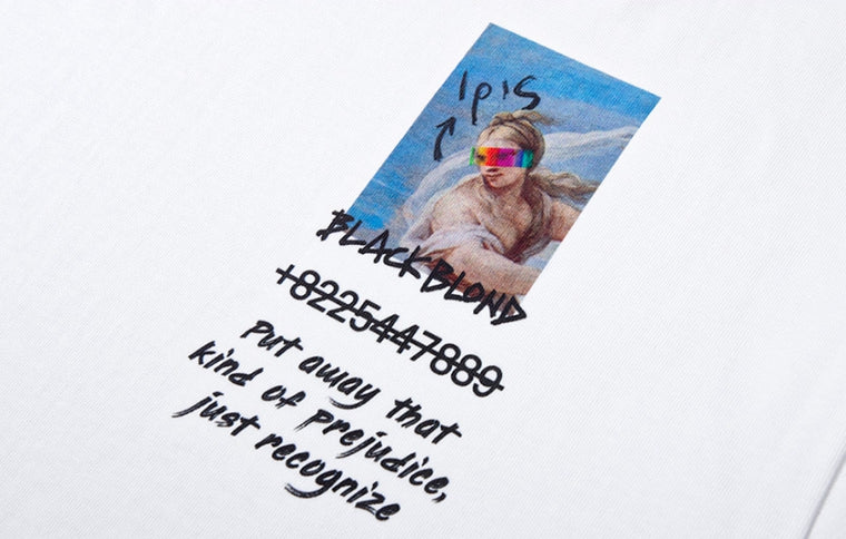 ブラックブロンド(BLACKBLOND) BBD Iris T-Shirt (White)