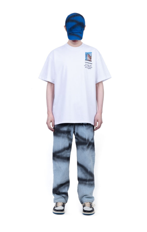 ブラックブロンド(BLACKBLOND) BBD Iris T-Shirt (White)