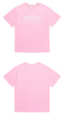 オルモストブルー(Almost Blue) ALMOSTBLUE SOUND LOGO T-SHIRT - LIGHT PINK