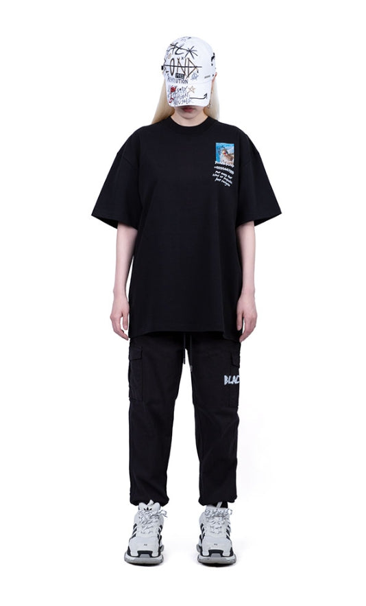 ブラックブロンド(BLACKBLOND) BBD Iris T-Shirt (Black)