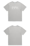 オルモストブルー(Almost Blue) ALMOSTBLUE SOUND LOGO T-SHIRT - GRAY