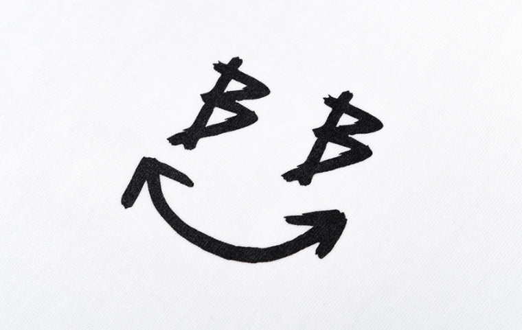 ブラックブロンド(BLACKBLOND) BBD Classic Smile Logo T-Shirt (White)