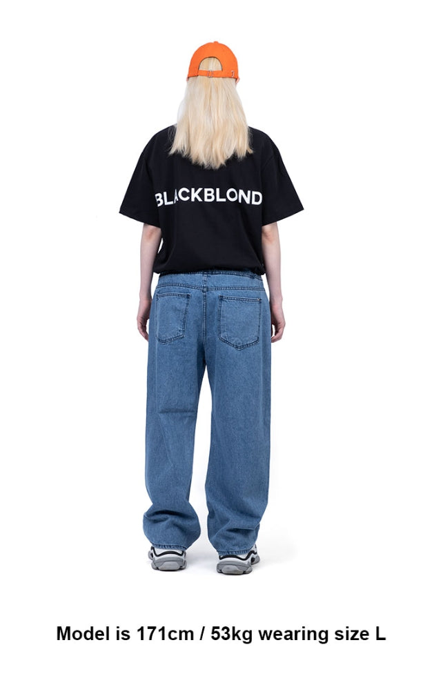 ブラックブロンド(BLACKBLOND) BBD Classic Smile Logo T-Shirt (Black)