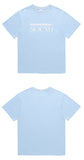 オルモストブルー(Almost Blue) ALMOSTBLUE SOUND LOGO T-SHIRT - LIGHT BLUE