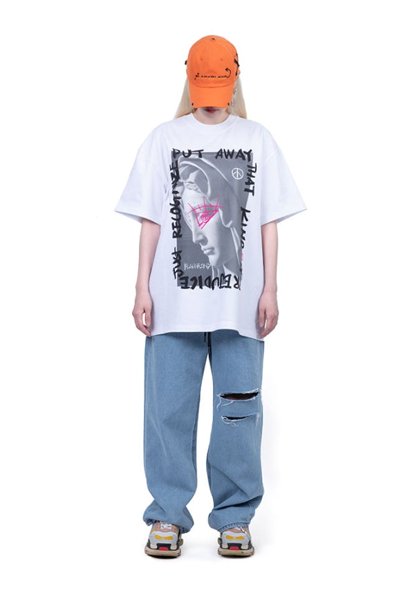 ブラックブロンド(BLACKBLOND) BBD Maria T-Shirt (White)