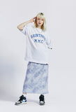 セイントペイン(SAINTPAIN) SP SAINT ARCH LOGO T SHIRTS-ASH MELANGE