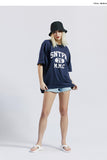 セイントペイン(SAINTPAIN) SP SNTPN LOGO T SHIRTS-NAVY