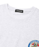 セイントペイン(SAINTPAIN) SP BENEDICT LOGO T SHIRTS-ASH MELANGE