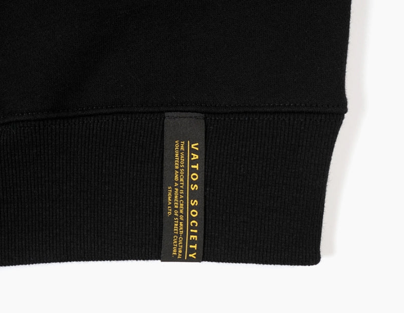 STIGMA(スティグマ)  22 FEEL GOOD OVERSIZED HEAVY SWEAT CREWNECK BLACK