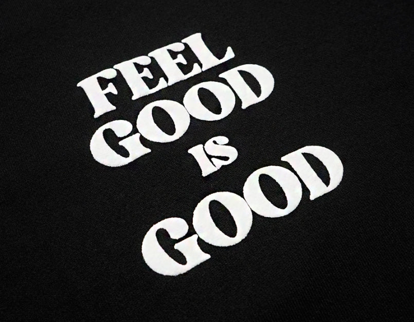 STIGMA(スティグマ)  22 FEEL GOOD OVERSIZED HEAVY SWEAT CREWNECK BLACK