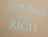STIGMA(スティグマ)  22 YOUNG&RICH OVERSIZED LONG SLEEVES T-SHIRTS BEIGE
