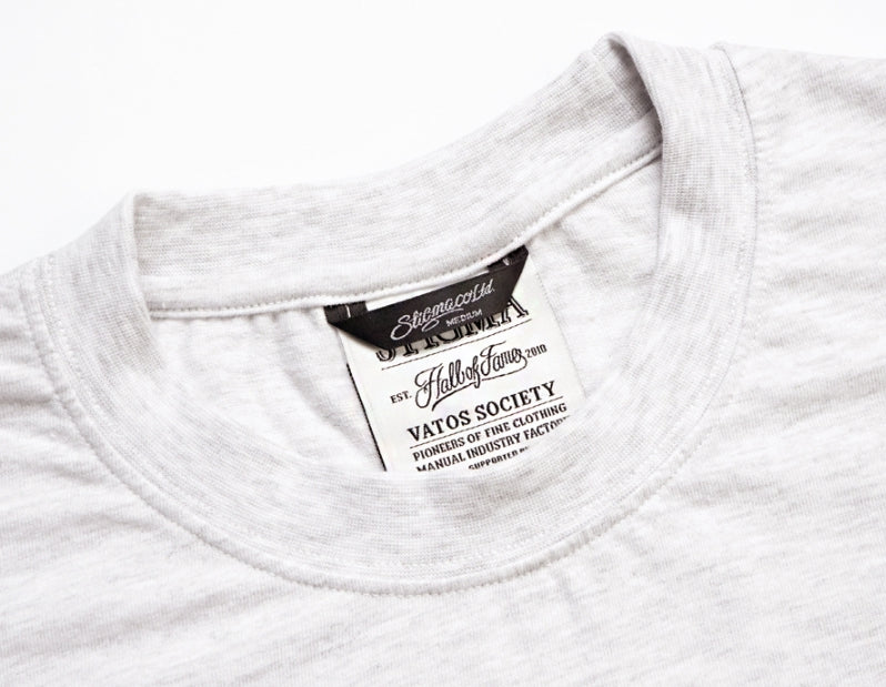 STIGMA(スティグマ)  22 YOUNG&RICH OVERSIZED LONG SLEEVES T-SHIRTS WHITE MELANGE