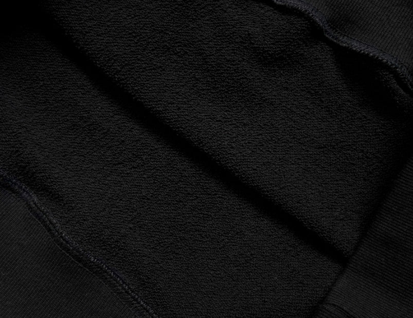 STIGMA(スティグマ) STIGMA X HRTM OVERSIZED MEDIUM SWEAT HOODIE BLACK