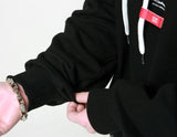 STIGMA(スティグマ) STIGMA X HRTM OVERSIZED MEDIUM SWEAT HOODIE BLACK