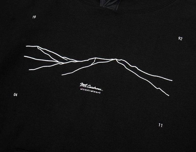 STIGMA(スティグマ) STIGMA X HRTM OVERSIZED MEDIUM SWEAT HOODIE BLACK