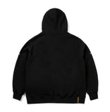 STIGMA(スティグマ) STIGMA X HRTM OVERSIZED MEDIUM SWEAT HOODIE BLACK
