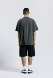 セイントペイン(SAINTPAIN) SP OVER FIT BASIC POCKET T SHIRTS-CHARCOAL