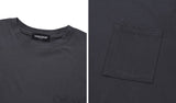 セイントペイン(SAINTPAIN) SP OVER FIT BASIC POCKET T SHIRTS-CHARCOAL