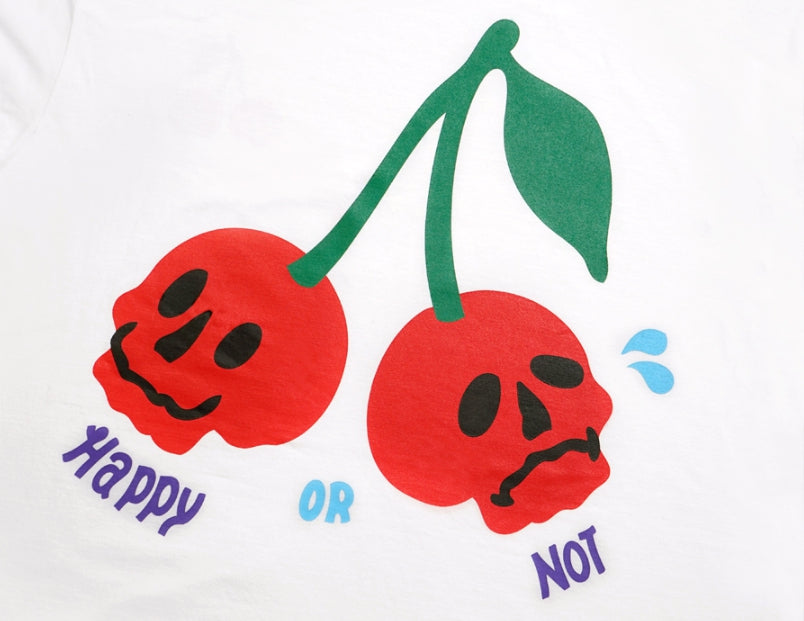 STIGMA(スティグマ) 22 CHERRY OVERSIZED T-SHIRTS WHITE