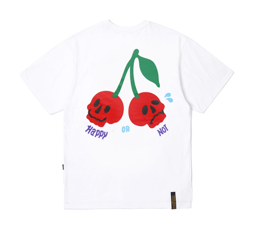 STIGMA(スティグマ) 22 CHERRY OVERSIZED T-SHIRTS WHITE