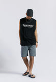セイントペイン(SAINTPAIN) SP COTTON WASHING SHORTS-CHARCOAL