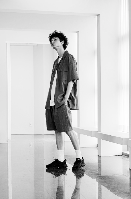 EZKATON (エズカートン) Miracle Short Pants Deep Gray STSP6591