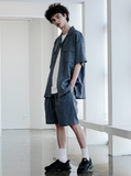 EZKATON (エズカートン) Miracle Short Pants Deep Gray STSP6591