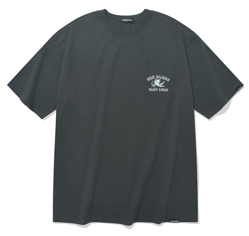 セイントペイン(SAINTPAIN) SP BABY ANGEL T SHIRTS-CHARCOAL