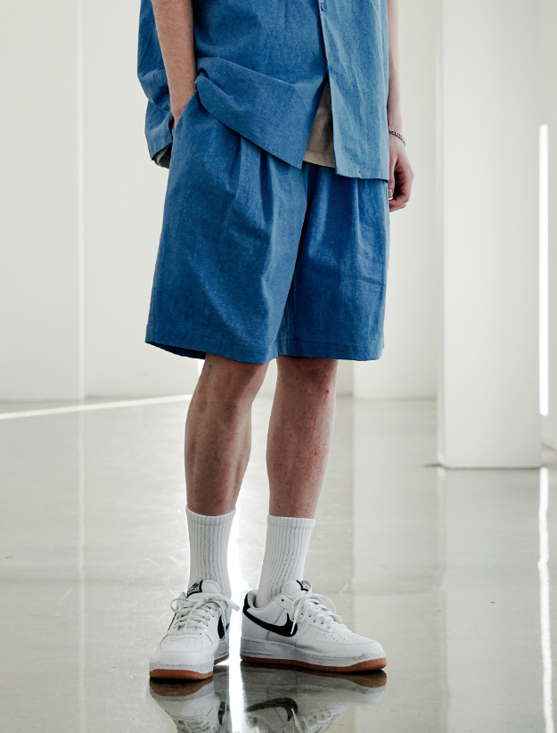 EZKATON (エズカートン) Miracle Short Pants Blue STSP6591