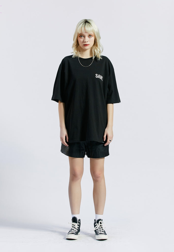 セイントペイン(SAINTPAIN) SP HORSE SHOE T SHIRTS-BLACK