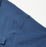 EZKATON (エズカートン) EZ Miracle Short Sleeve Shirt Navy STSS6590