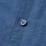 EZKATON (エズカートン) EZ Miracle Short Sleeve Shirt Navy STSS6590
