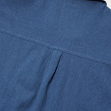 EZKATON (エズカートン) EZ Miracle Short Sleeve Shirt Navy STSS6590