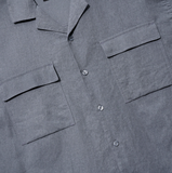EZKATON (エズカートン) EZ Miracle Short Sleeve Shirt Deep Gray STSS6590