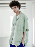 EZKATON (エズカートン) EZ Miracle Short Sleeve Shirt Mint STSS6590