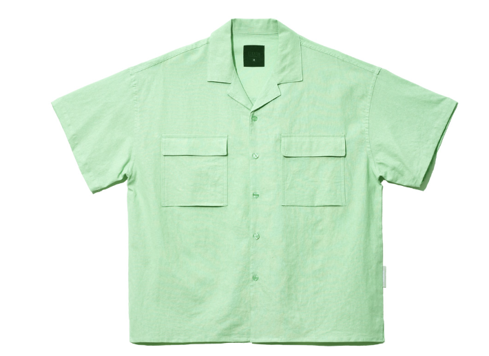 EZKATON (エズカートン) EZ Miracle Short Sleeve Shirt Mint STSS6590