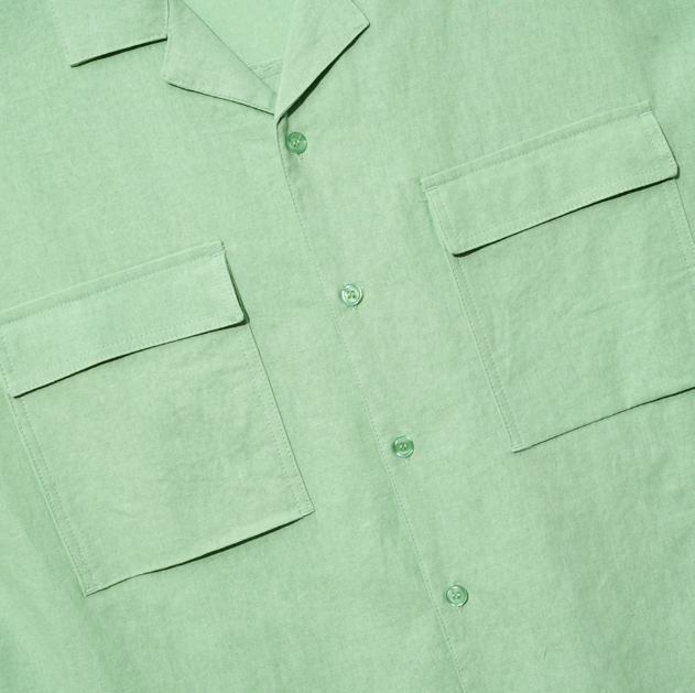 EZKATON (エズカートン) EZ Miracle Short Sleeve Shirt Mint STSS6590