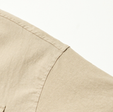 EZKATON (エズカートン) EZ Miracle Short Sleeve Shirt Beige STSS6590