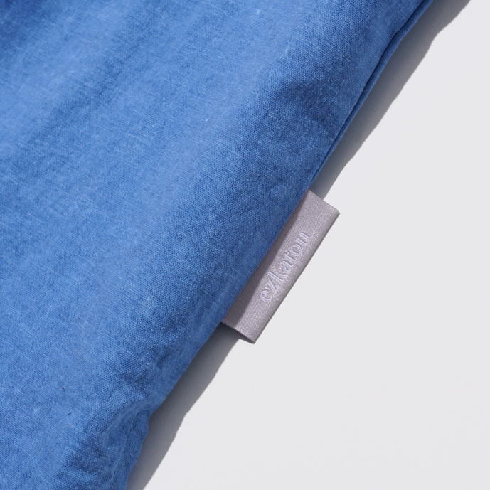 EZKATON (エズカートン) EZ Miracle Short Sleeve Shirt Blue STSS6590