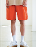 EZKATON (エズカートン) Fleet Pigment Washing Training Short Pants Deep Pitch YMSP6602