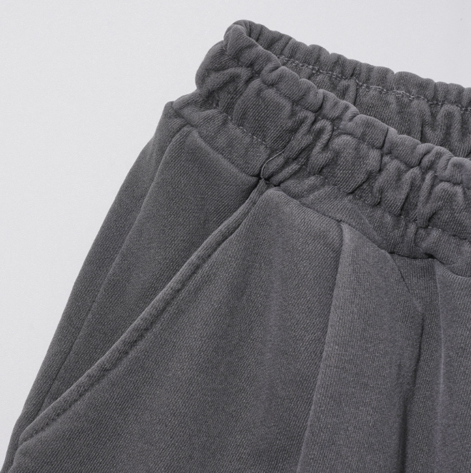 EZKATON (エズカートン) Fleet Pigment Washing Training Short Pants Deep Pitch YMSP6602
