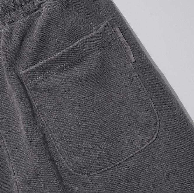 EZKATON (エズカートン) Fleet Pigment Washing Training Short Pants Deep Pitch YMSP6602