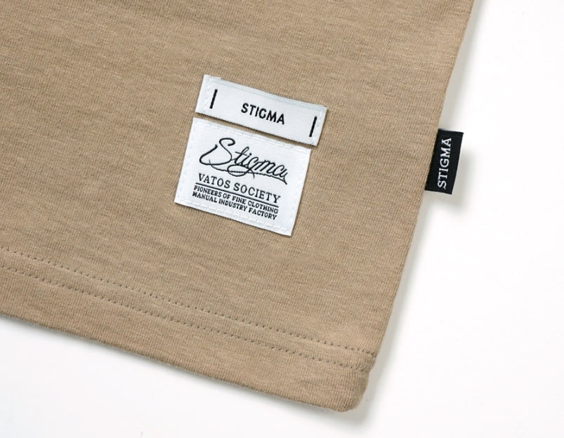STIGMA(スティグマ) 22 FIESTA STANDARD FIT T-SHIRTS BEIGE